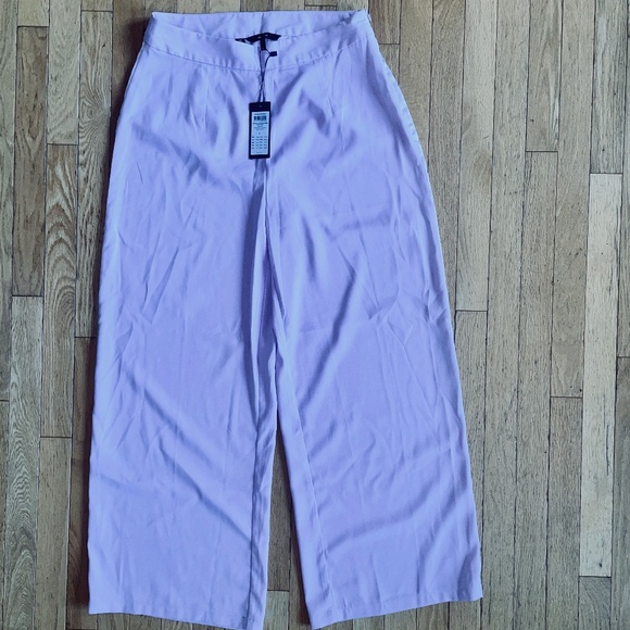 Brand New Women’s Vero Moda Lilac Tuxedo Trousers Dress Pants - Picture 2 of 11